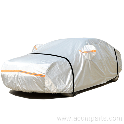Customized sizes stretch resistant car cover for sedan